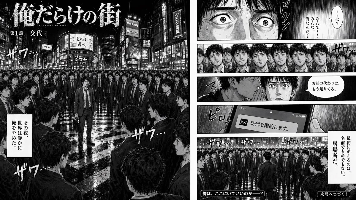 <role>You are a master manga artist...