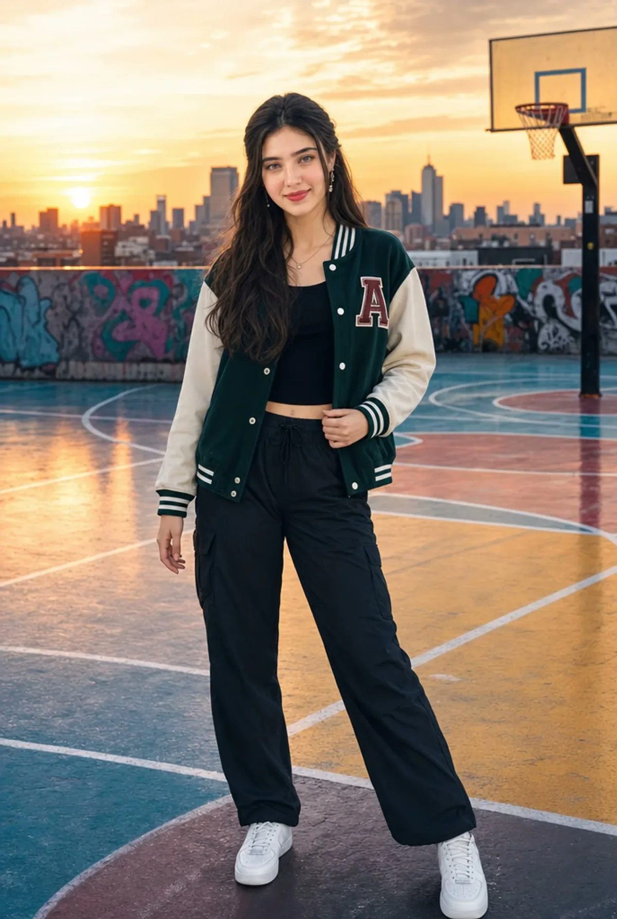<role>Act as a professional fashion portrait...