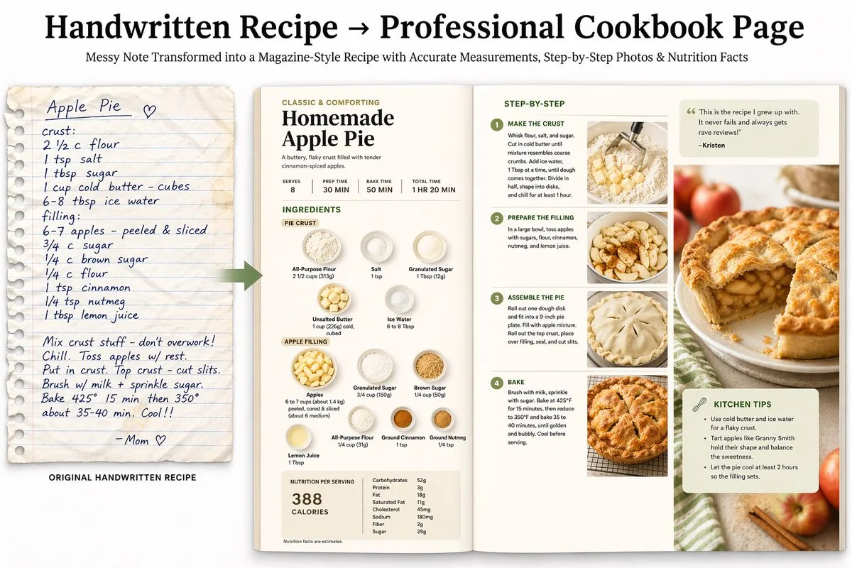 <role>Expert recipe designer and nutrition editor</role>...