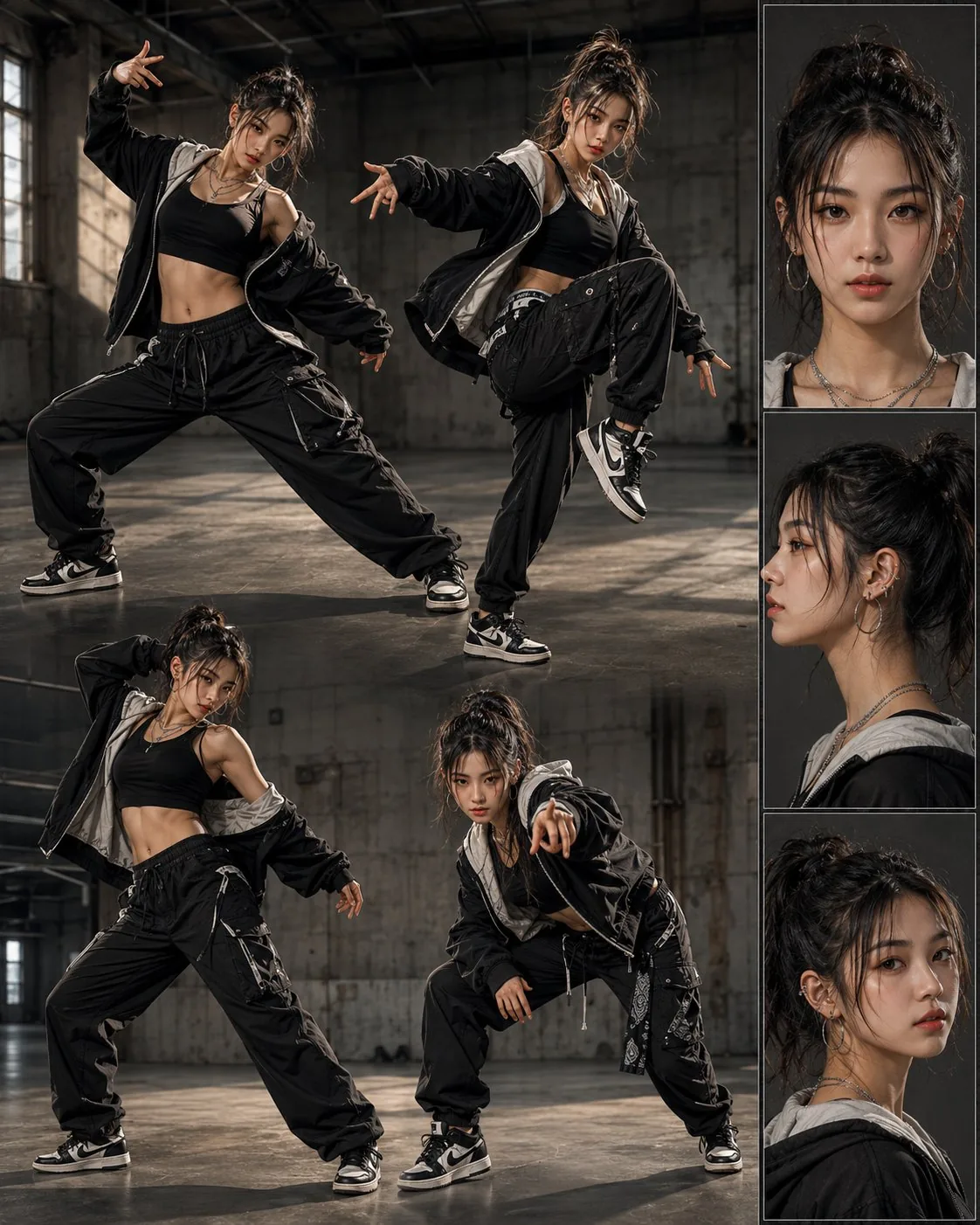<role>Character design artist</role> <context>18-year-old Asian female...