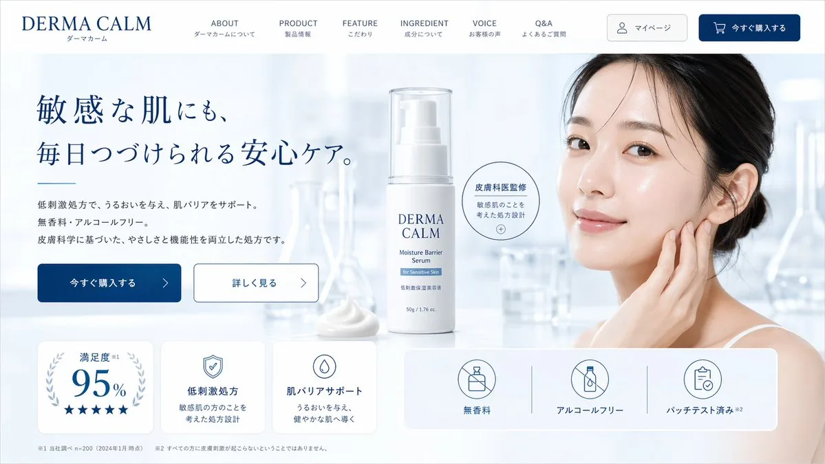 <role>UX designer</role> <instructions>Generate a skincare e-commerce...