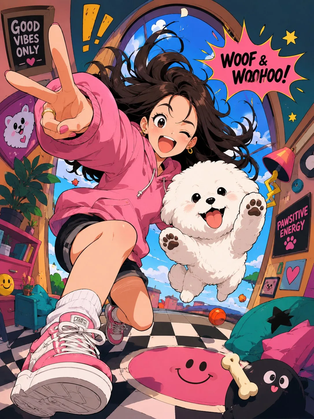 Trending anime artist generating stylized imagery....