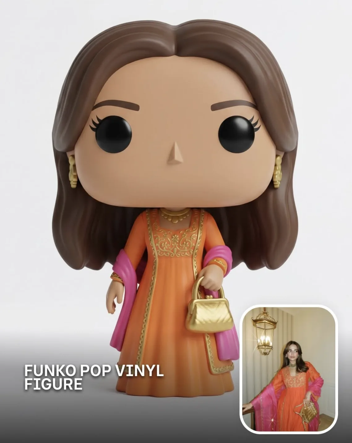 Create a high-quality 3D Funko Pop...
