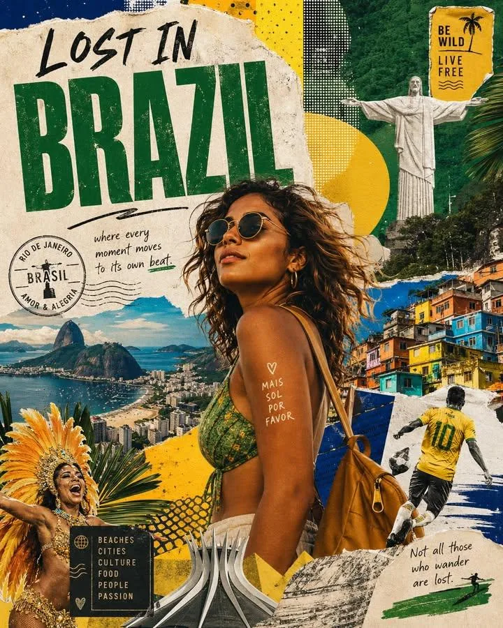<role>Premium editorial travel poster designer</role> <instructions>Create...