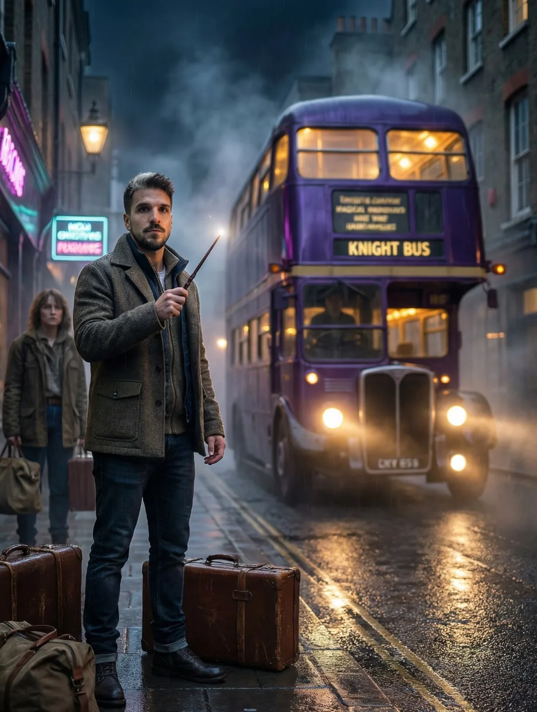 Create a hyper-realistic cinematic photograph in...