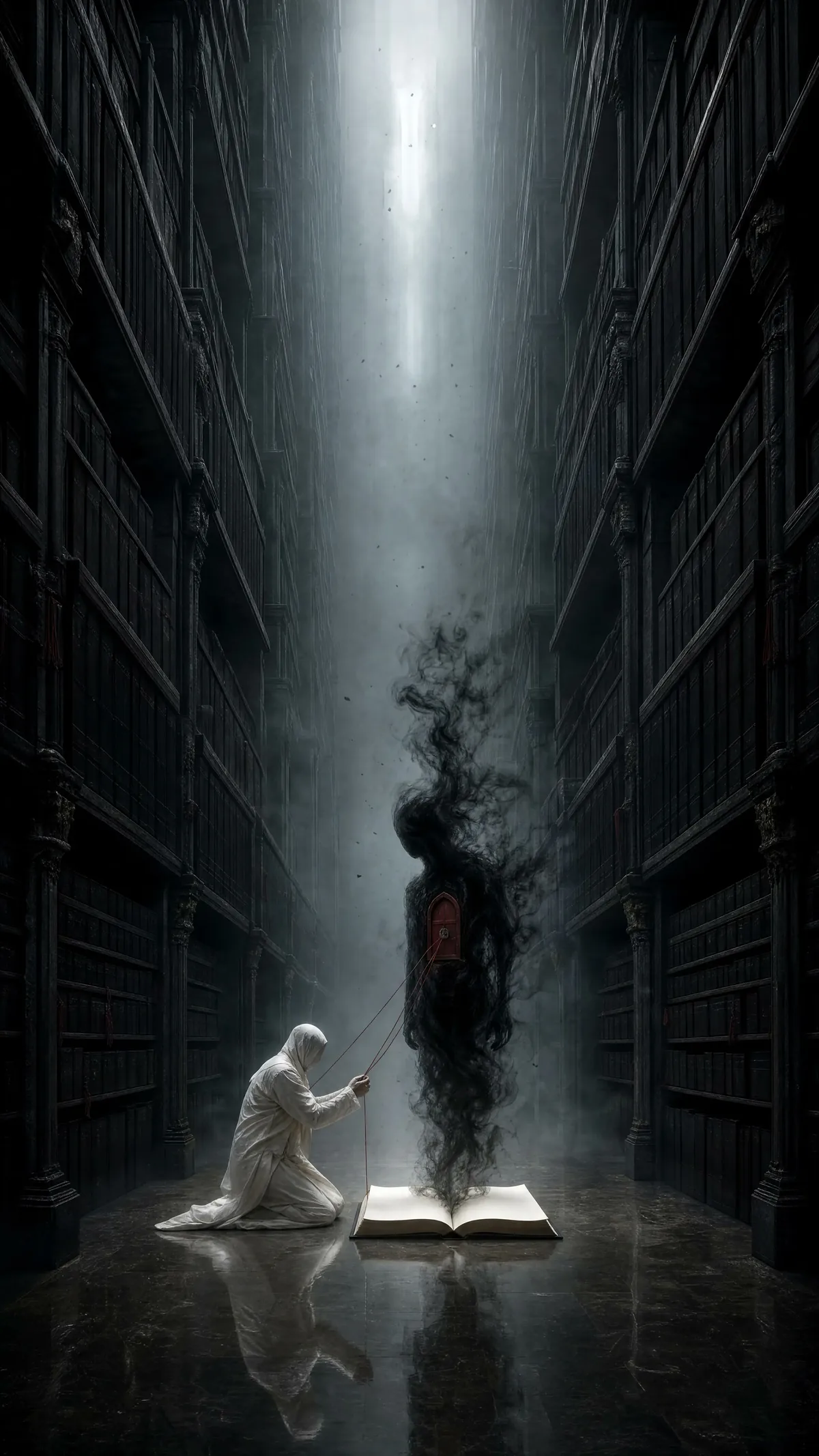 <role>Concept artist</role> <instructions>Create an original psychological...