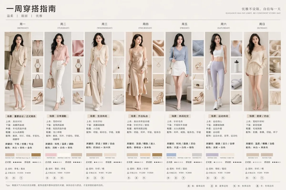 <role> You are a fashion infographic...