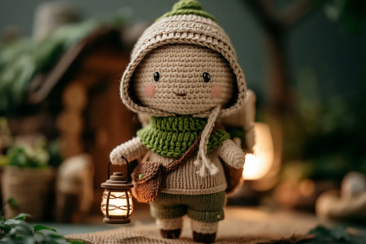 <role>Expert amigurumi image prompt writer</role> <instructions>Create...