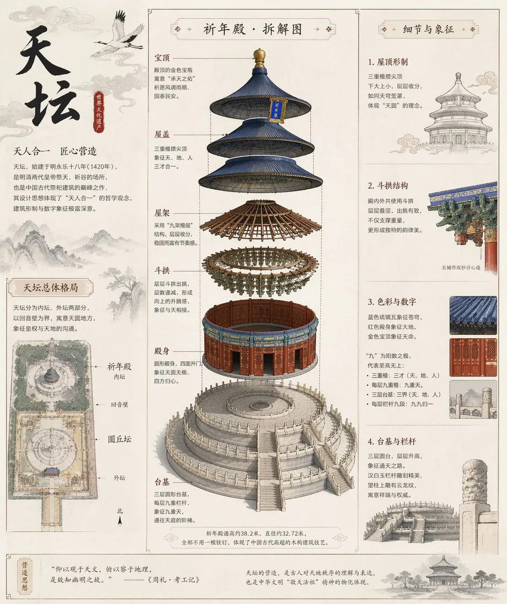 <role>Architectural visualization designer</role> <context>Temple of Heaven,...