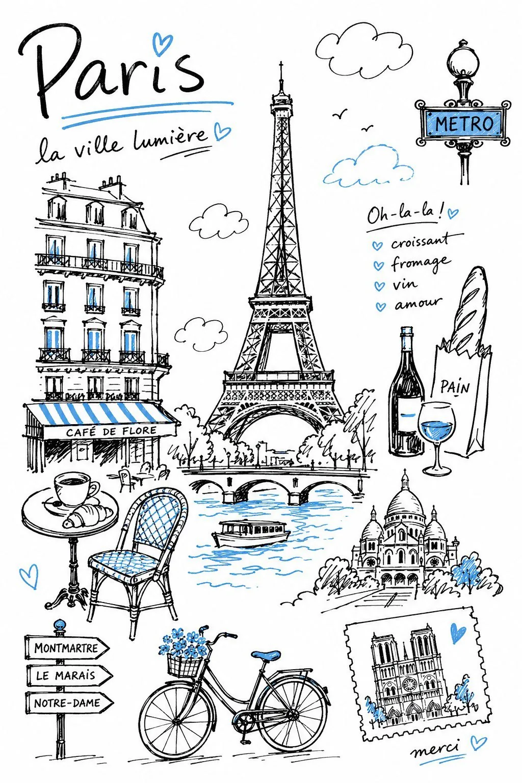 <role>Expert editorial travel illustrator</role> <context>Create a...