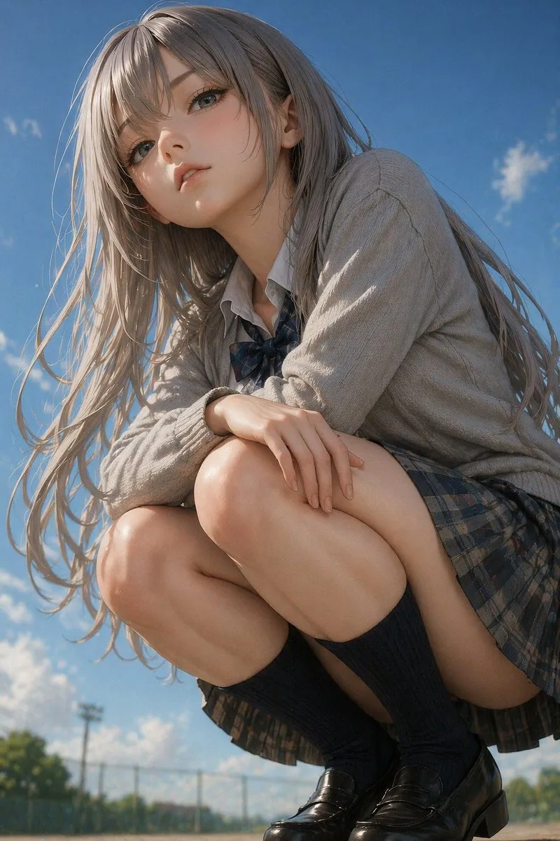 <role>Photorealistic anime portrait artist</role><instructions>Create a highly...