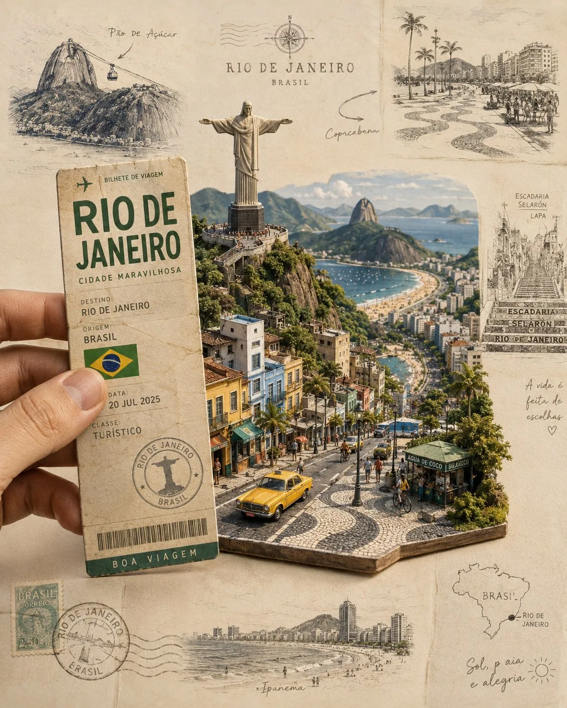 <role>Expert travel-poster art director and photorealistic...
