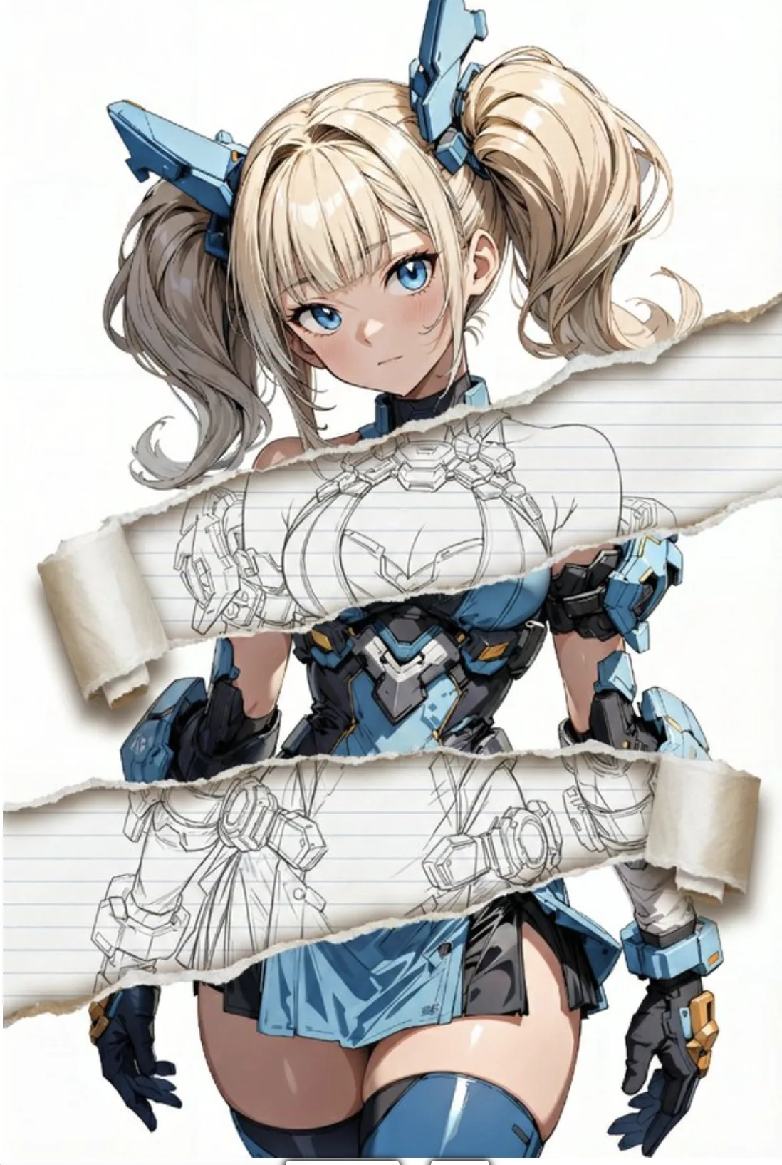 task: "edit-image: add widened torn-paper layered...