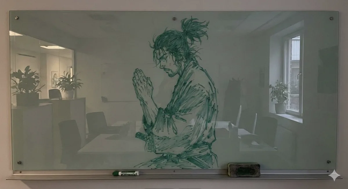 Create a photo of vagabonds musashi...